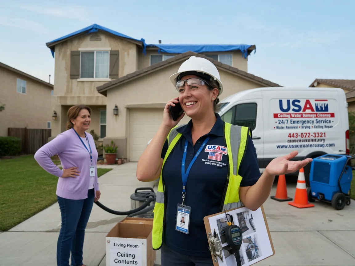 Ceiling Water Damage Restoration Mckinnon, WY FAQs